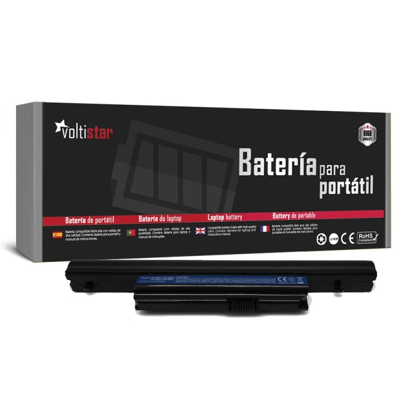 BATERÍA PARA PORTÁTIL ACER ASPIRE TIMELINEX 4553 4820 5553 5820 6594 7745 AS3820 AS5820 AS7745