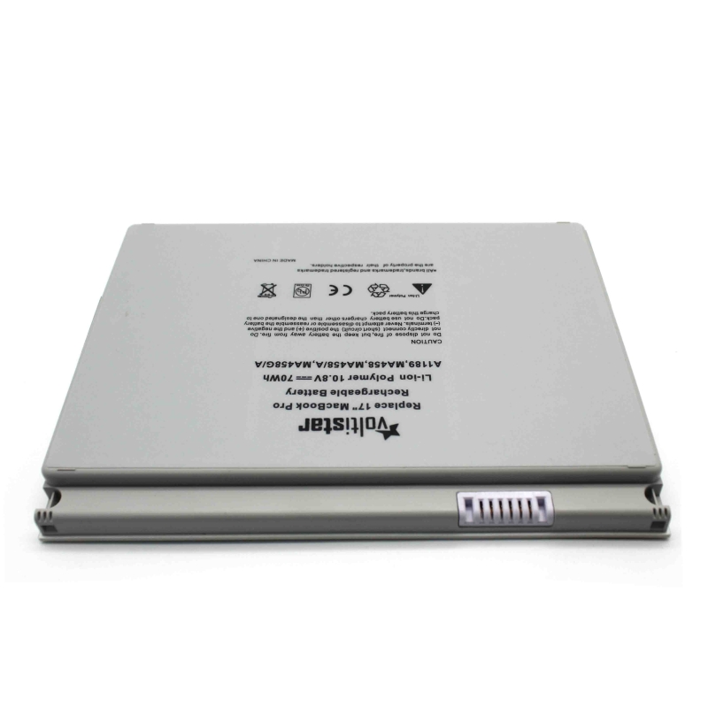BATERÍA PORTÁTIL APPLE MACBOOK 17 PULGADAS A1189 SIN BOTÓN DE NIVEL DE CARGA