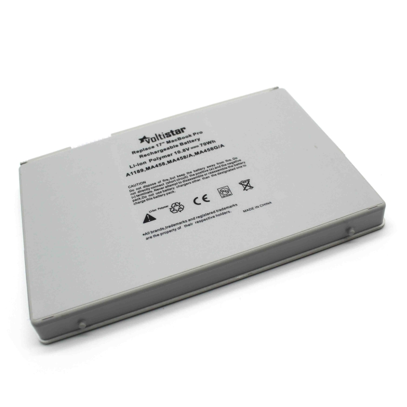 BATERÍA PORTÁTIL APPLE MACBOOK 17 PULGADAS A1189 SIN BOTÓN DE NIVEL DE CARGA