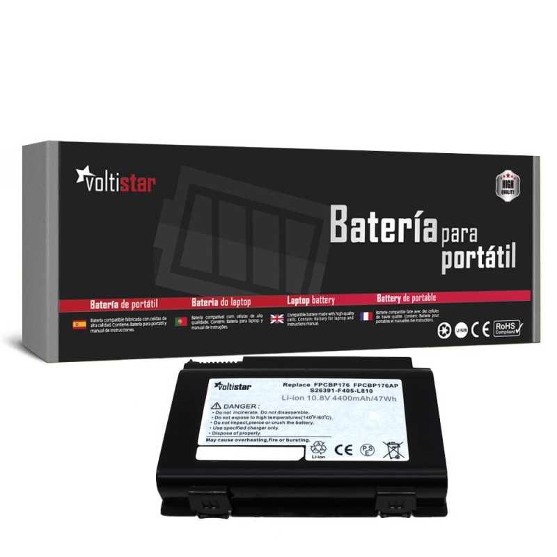 BATERIA PARA PORTÁTIL FUJITSU LIFEBOOK E8410 FPCBP175 FPCBP176AP FPCBP198