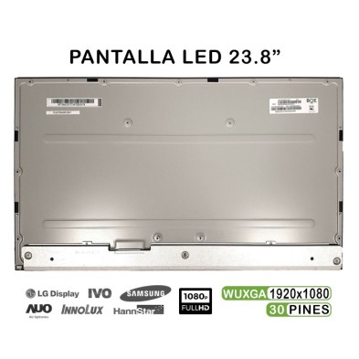 PANTALLA LED DE 23.8" PARA HP ALL IN ONE 24-F SERIES MV238FHM-N20 L01814-J71