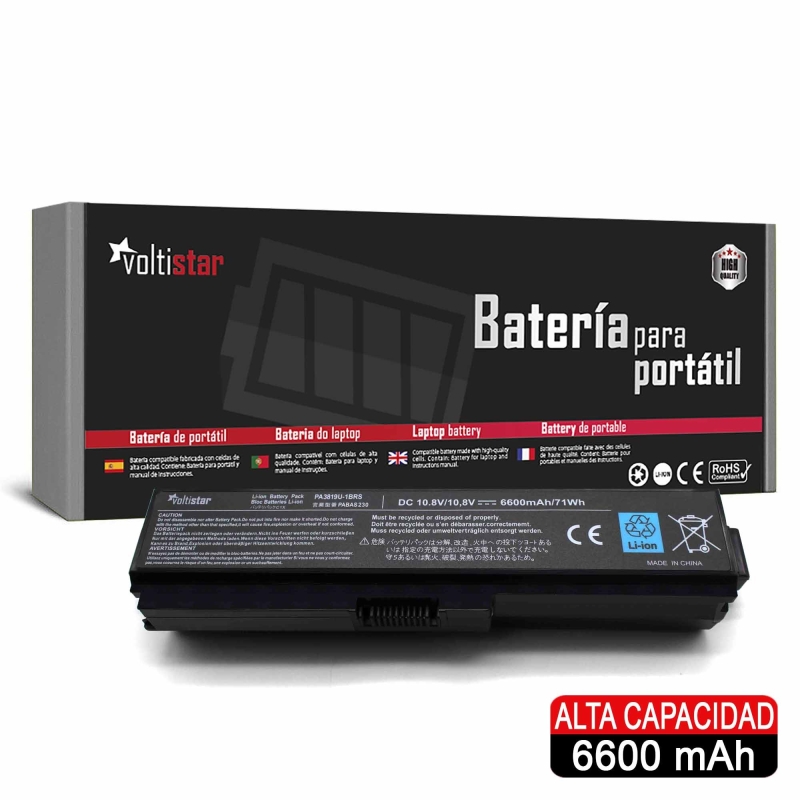 Batteria Toshiba L630, L635, L640, L640D, L645, L650, Pa3634U
