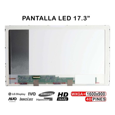 PANTALLA LED DE 17.3" PARA PORTÁTIL TOSHIBA SATELLITE L675-11D