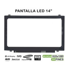 PANTALLA LED DE 14" PARA PORTÁTIL NV140FHM-N41 NV140FHM-N43 NT140FHM-N41 V8.0