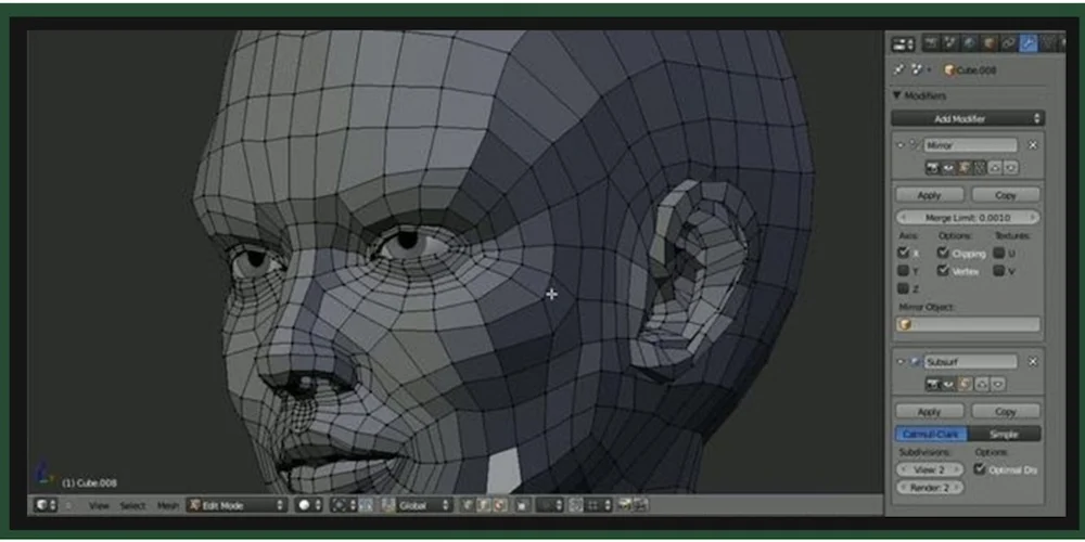 Modelado 3D en software profesional de diseño