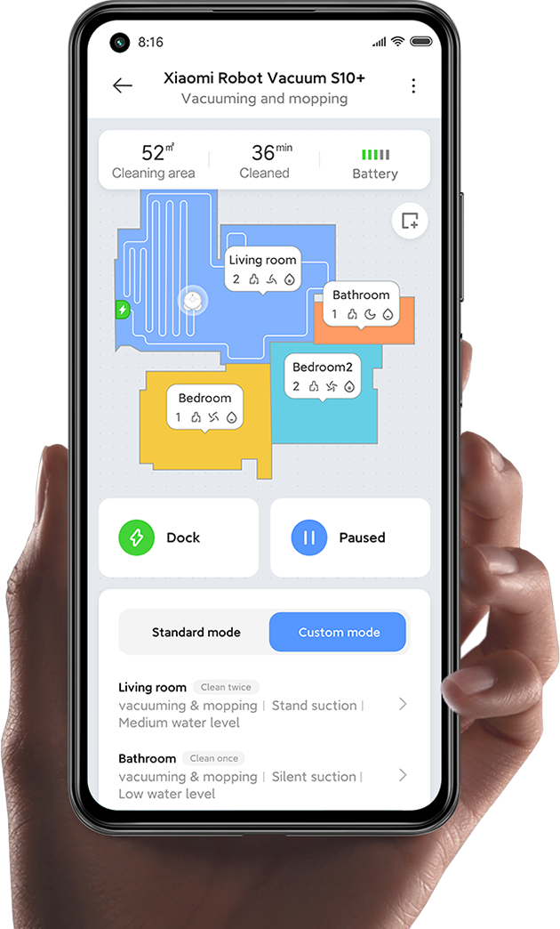 Modo DND Xiaomi Vacuum en app