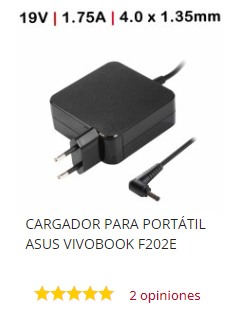 cargador asus 19v 1.75 a