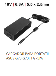 cargador asus 19v 6.32a