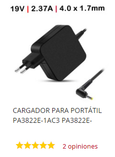 cargador 19v 2.37a