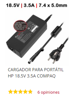 cargador hp 65w