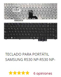 Teclado Samsung R530