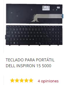 Teclado Dell Inspiron 15 5000