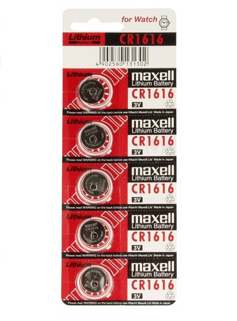 MAXELL cr2032 5 pilas de tipo botón de litio 3V
