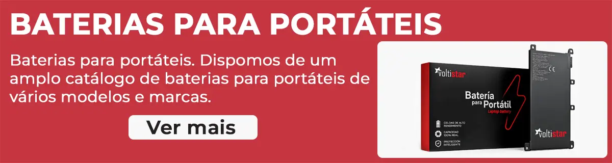 Baterias para portáteis