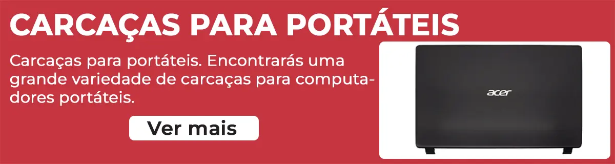 Carcaças para portáteis