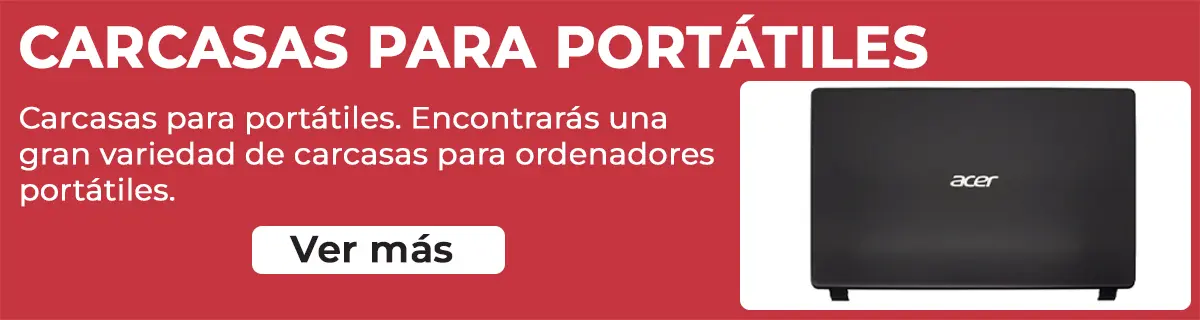 Carcasas para portátiles