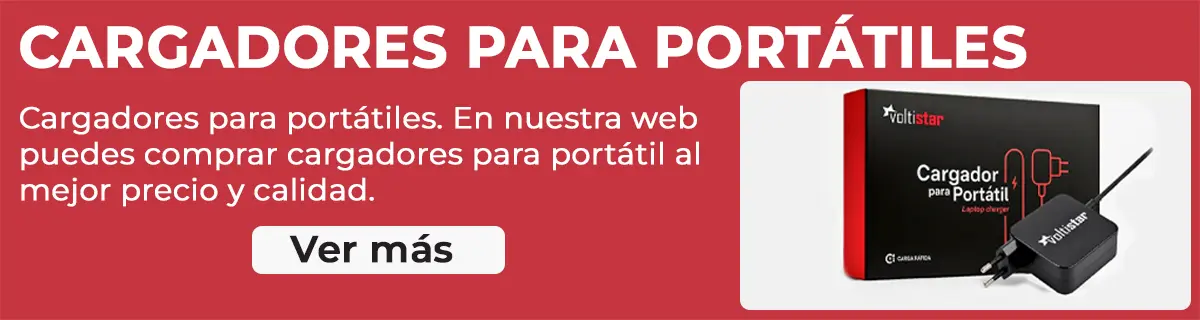 cargadores para portátiles