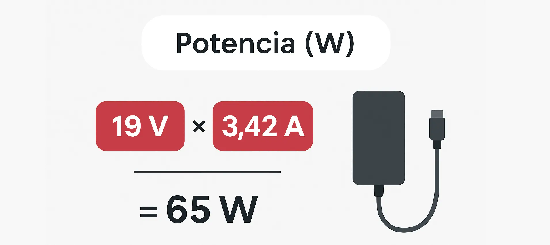 Exemplo de cálculo de potência de carregador