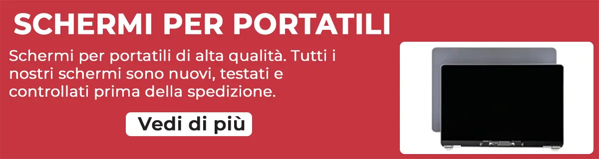 Schermi per portatili