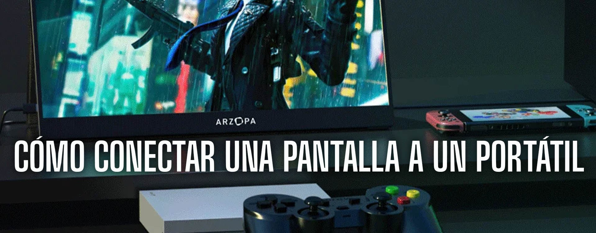 Como conectar una pantalla a un portátil