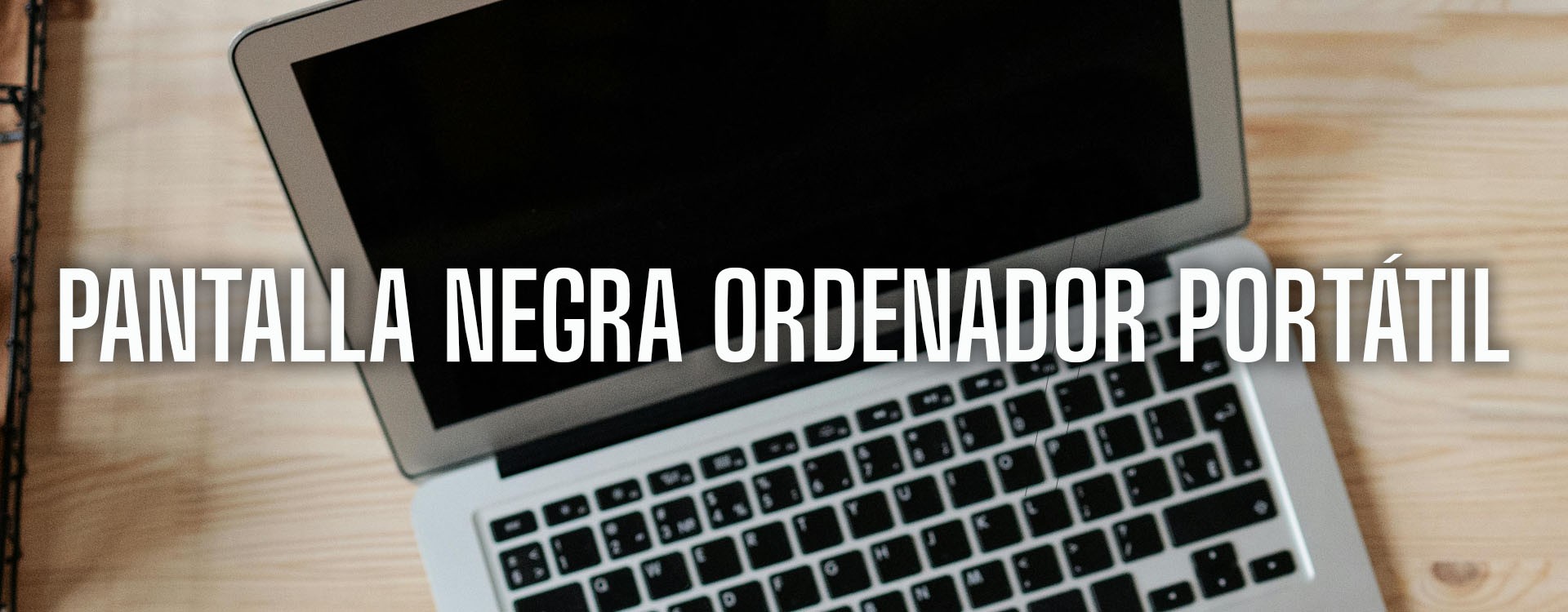 Portátil com tela preta