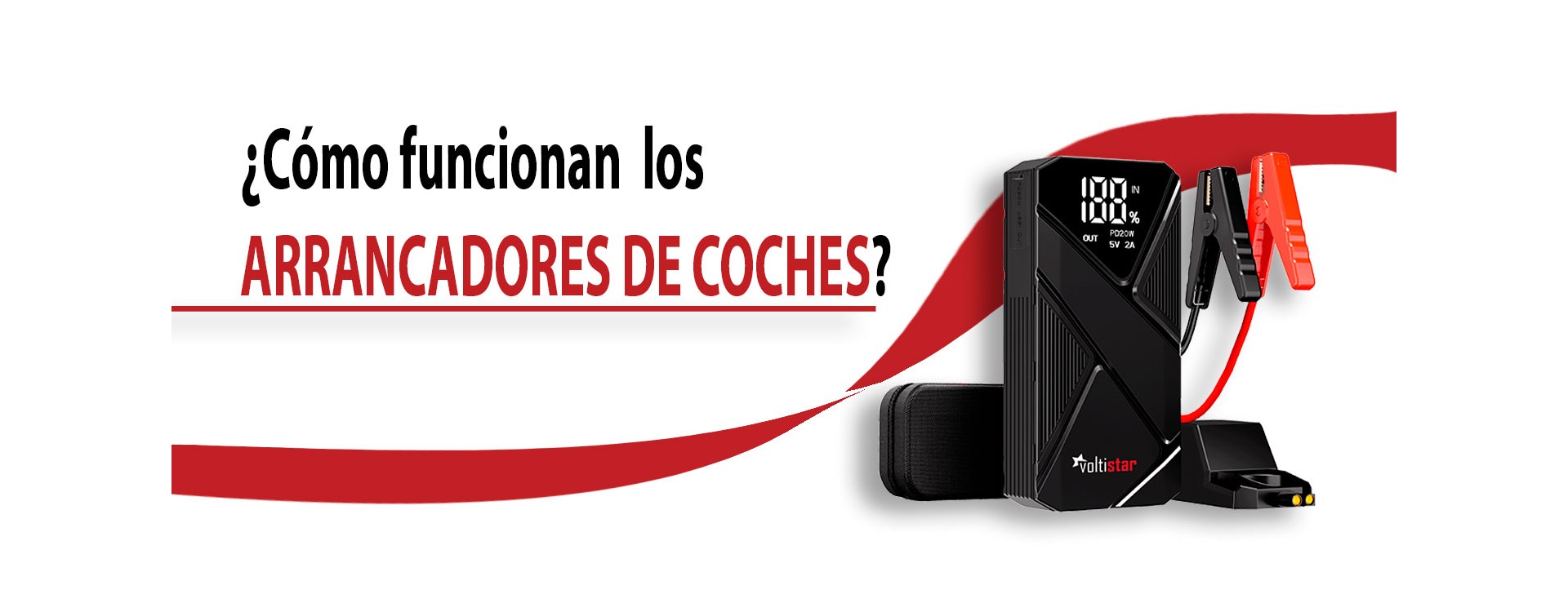 Cómo funciona un arrancador de coche