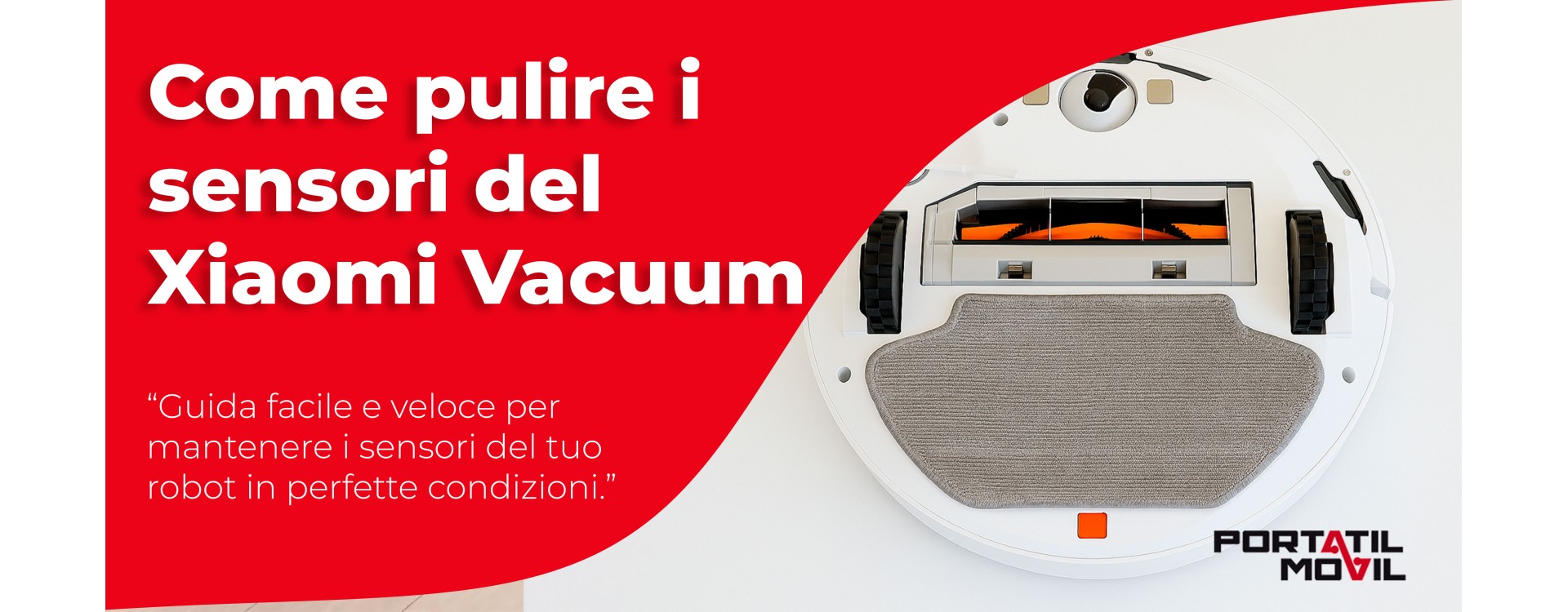 Come pulire i sensori del Xiaomi Vacuum