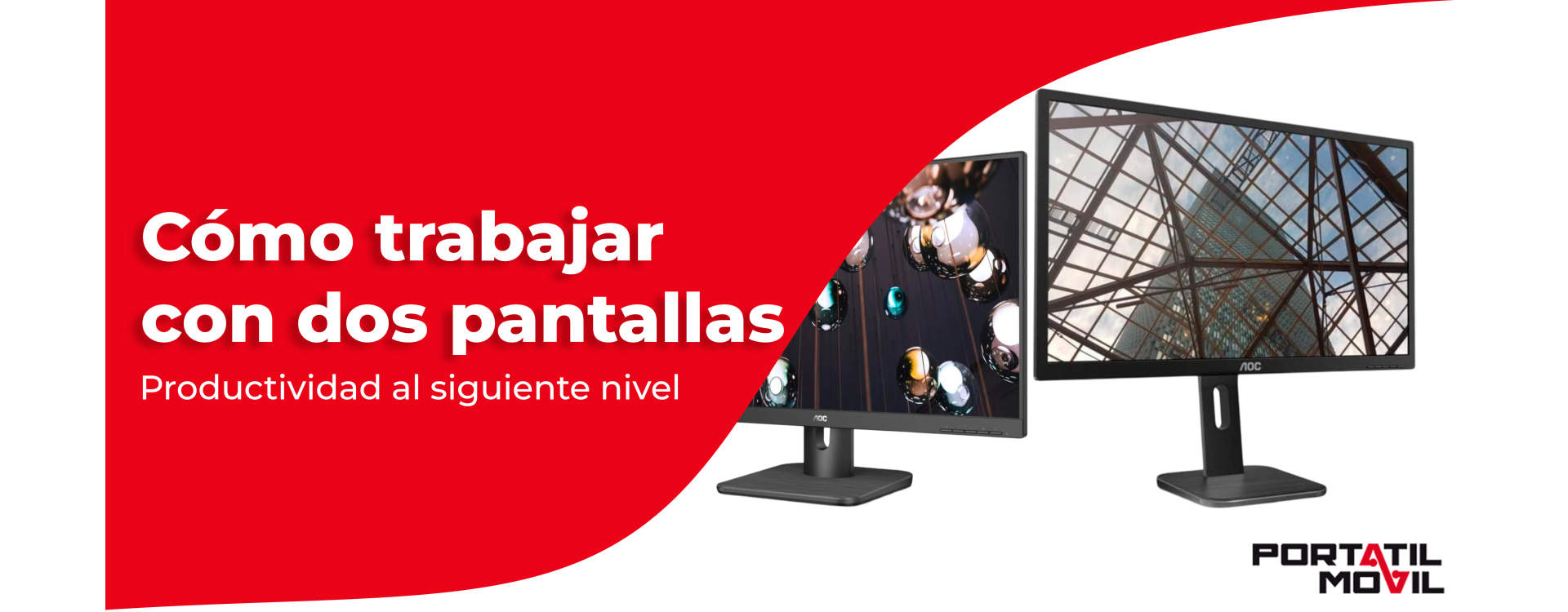 Cómo trabajar con dos pantallas: productividad al siguiente nivel