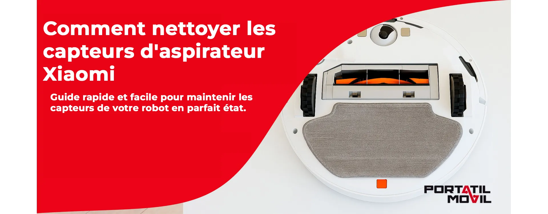 Comment nettoyer les capteurs d'aspirateur Xiaomi