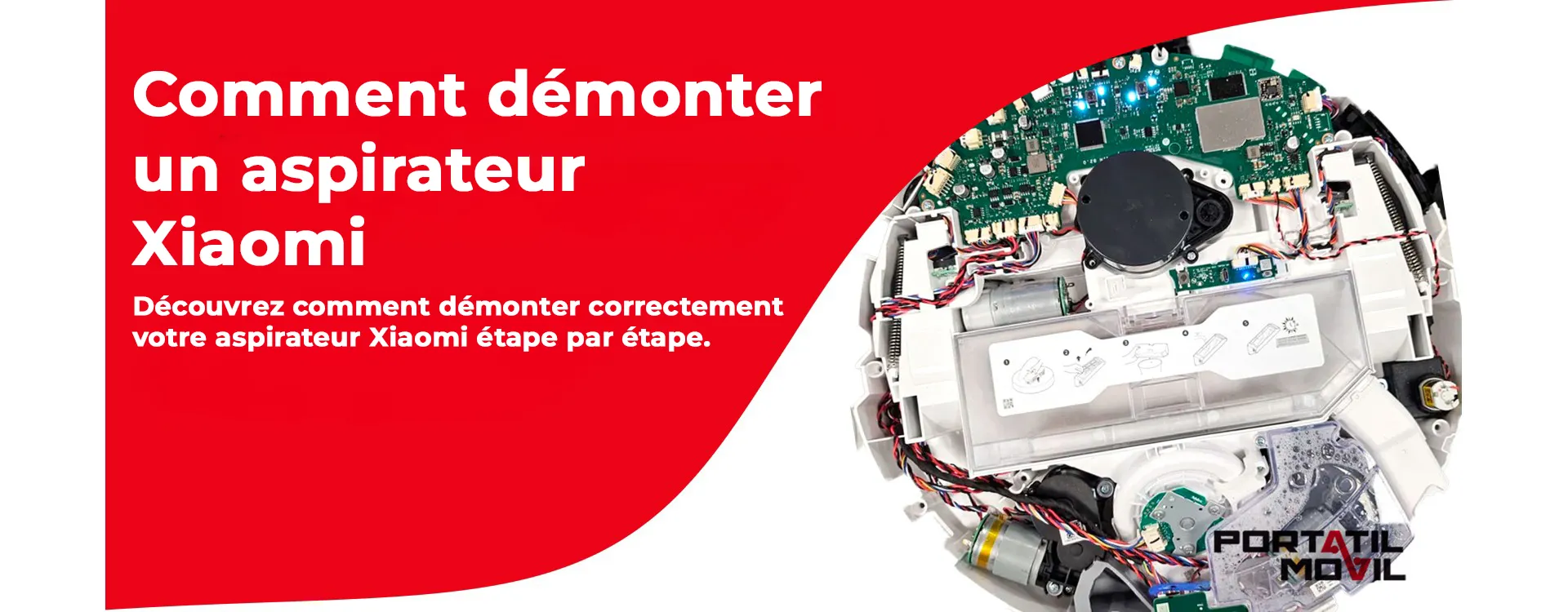 Comment démonter un aspirateur Xiaomi