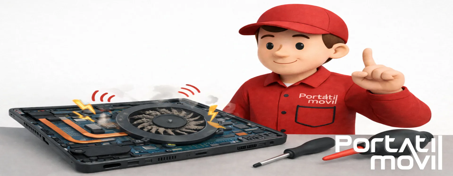 Ruído da ventoinha do portátil