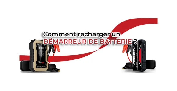 Comment recharger un démarreur de batterie ?