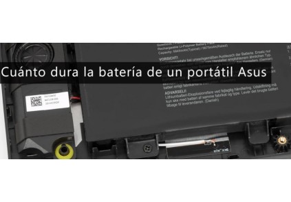 Cuánto dura la batería de un portátil Asus