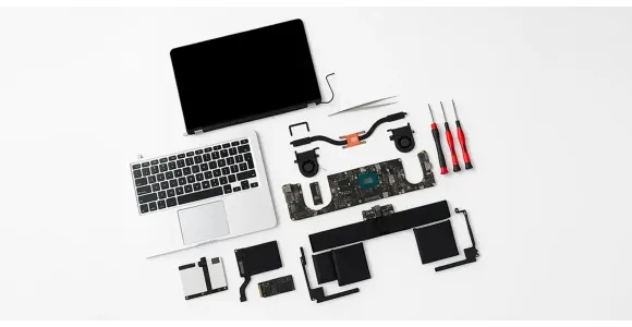 Partes de um computador portátil