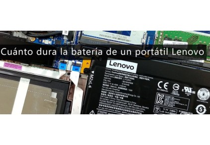 Cuánto dura la batería de un portátil Lenovo