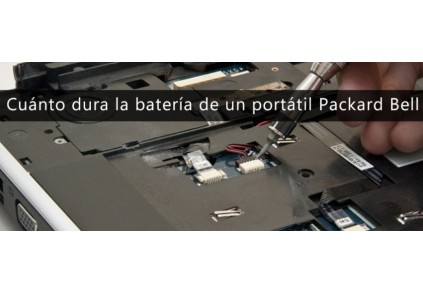 Cuánto dura la batería de un portátil Packard Bell
