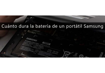 Cuánto dura la batería de un portátil Samsung