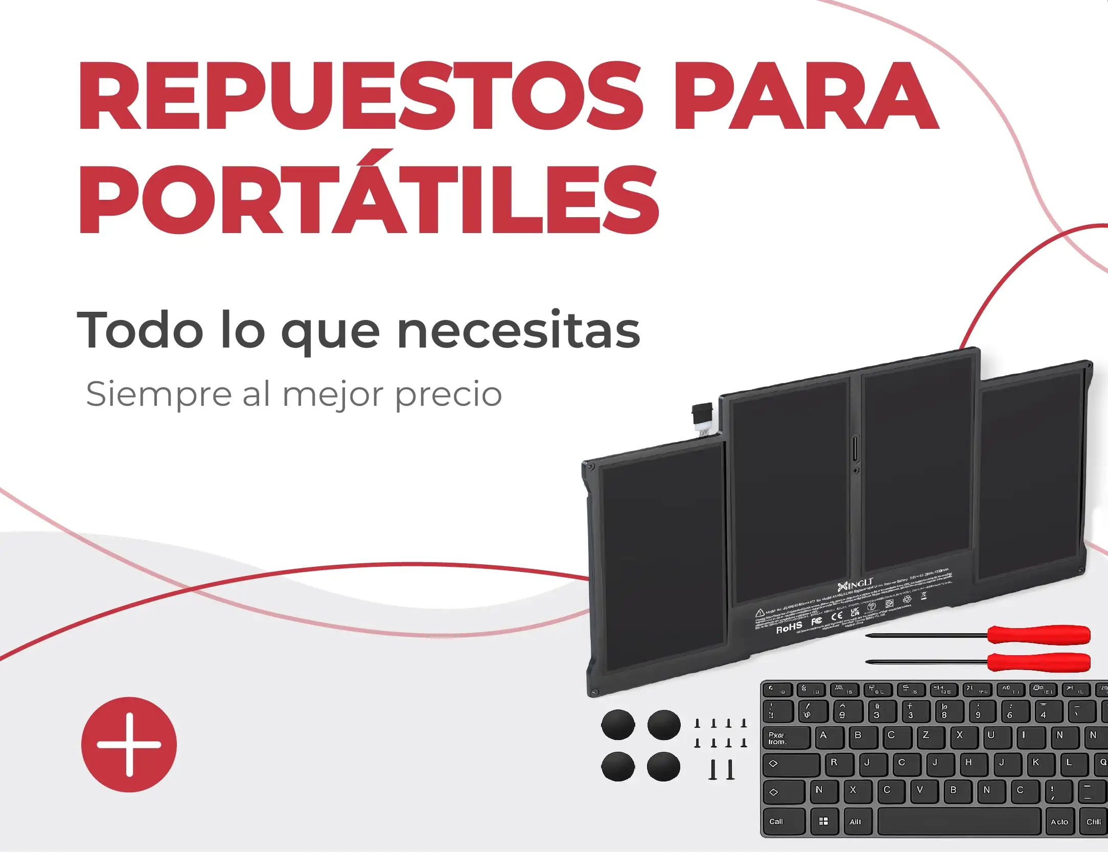 Repuestos para Portátiles